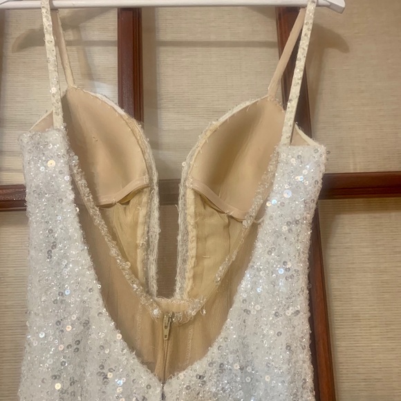 Stunning Berta sequin Runway Sample wedding gown 2 17-205 - Picture 10 of 16